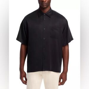 John Elliott Brushed Silk Short Sleeve Shirt XL